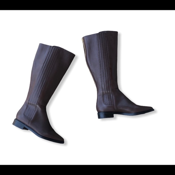 Calvin Klein Shoes - Calvin Klein “Finley” riding boots wide calf sz. 5